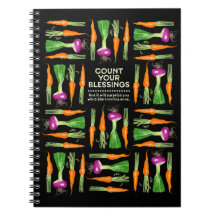 Watercolor Onion and Carrots Gratitude