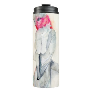 Watercolor Opera Cockatoo Thermal Tumbler