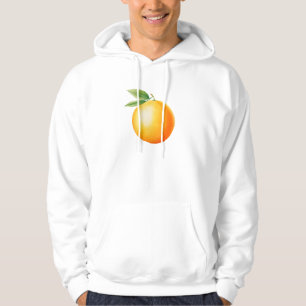 Watercolor Orange Hoodie