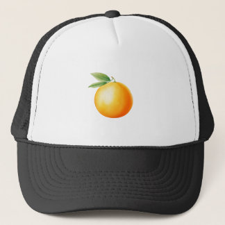 Watercolor Orange Trucker Hat