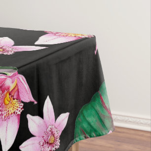 Watercolor Orchids Design 27  Tablecloth
