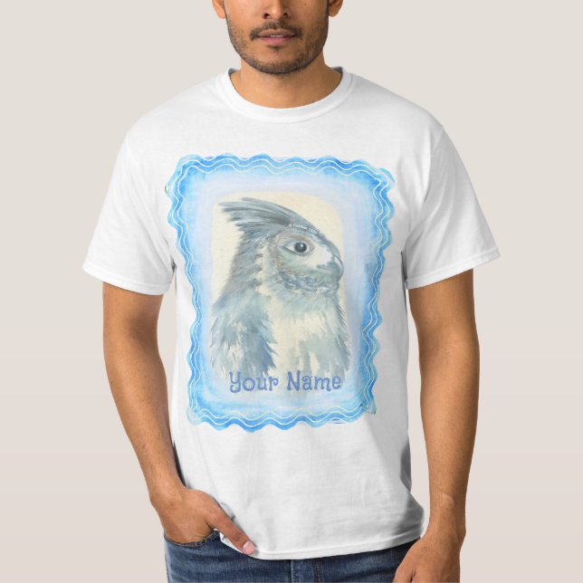 Watercolor Owl T-Shirt (Front)