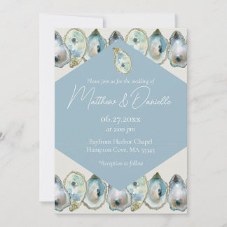 Watercolor Oyster Invitation