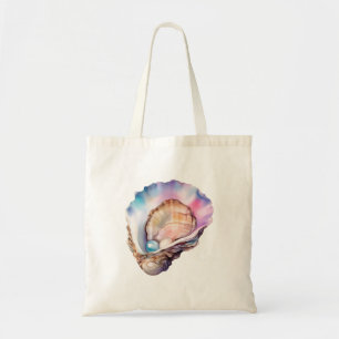 Watercolor Oyster Tote Bag