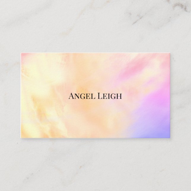 Watercolor, Paint, Graphics, Art, Business Cards (Front)