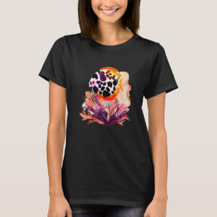 Watercolor Painted Fish Deep Ocean Creatures and R T-Shirt