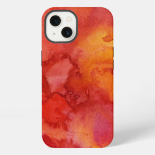 Watercolor painting background. iPhone case
