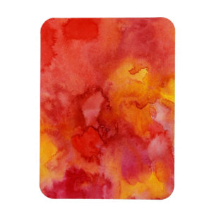 Watercolor painting background. magnet
