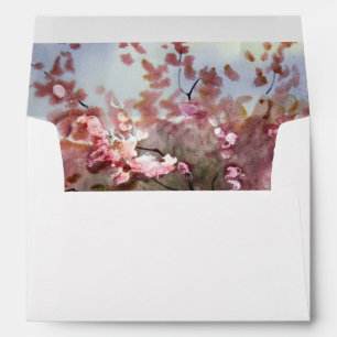 Watercolor Painting Landscape Envelope
