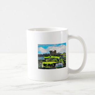 Watercolor Painting Of Inishmore Landscape Showcas Coffee Mug