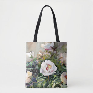 Watercolor Painting Of The Beautiful Flowers Tote Bag