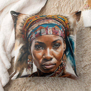Watercolor Painting Set, Hyper Realistic Character Cushion