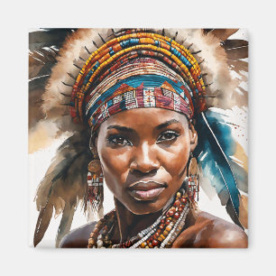 Watercolor Painting Set, Hyper Realistic Character Magnet