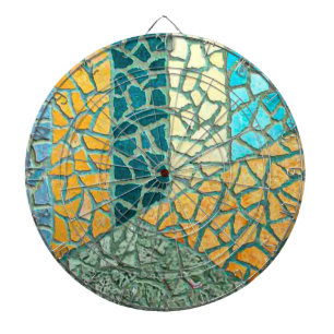 Watercolor Painting Stone Mosaic + your ideas Dartboard