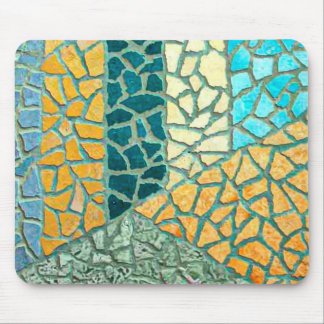 Watercolor Painting Stone Mosaic + your ideas Mouse Pad