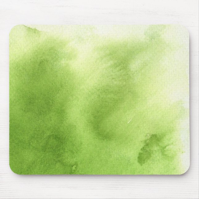 watercolor paints on a rough texture paper mouse pad (Front)