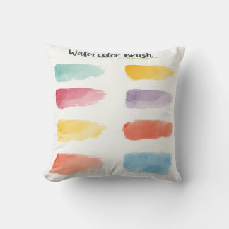 Watercolor Palette Cushion