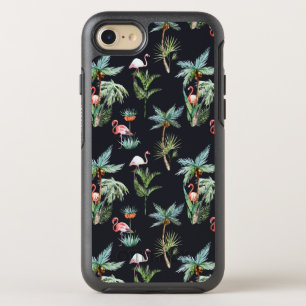 Watercolor Palm Pattern OtterBox Symmetry iPhone 8/7 Case