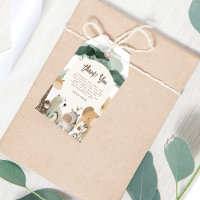 Watercolor Party Animals Photo Birthday Party