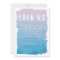 WATERCOLOR PASSION Bat Mitzvah Invitation