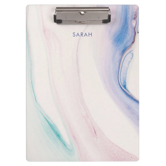 Watercolor Pastel Clipboard (Front)