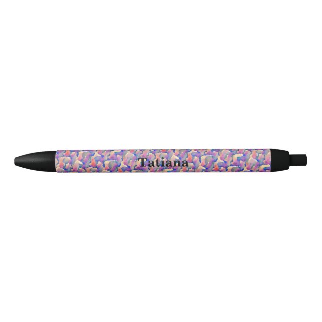 Watercolor Pattern Personalised Pen (Front)
