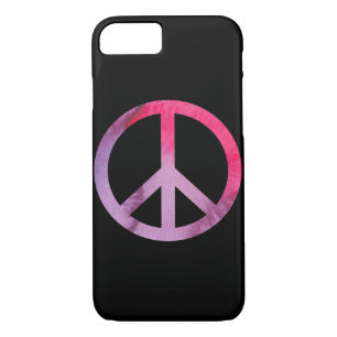 Watercolor Peace Sign iPhone 8/7 Case