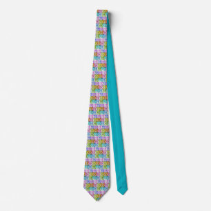 Watercolor Peace Tie