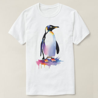 Watercolor Penguin T-Shirt