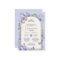 Watercolor Periwinkle Blue Butterfly Quinceañera
