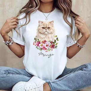 Watercolor Persian Cat T-Shirt