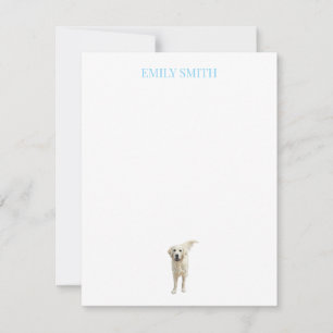 Watercolor Pet Stationery