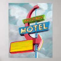 Watercolor Phoenix Motel