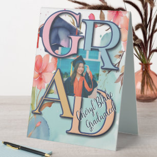 Watercolor Picture Graduation