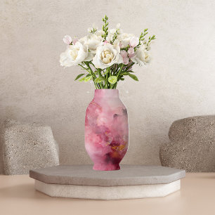 Watercolor Pink Abstract Decoupage Tissue Paper