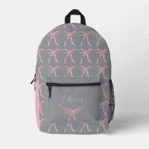 Watercolor Pink Bow Pattern