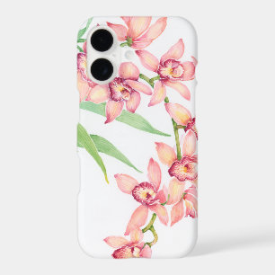Watercolor Pink Flowers