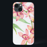 Watercolor Pink Flowers iPhone 13 Case<br><div class="desc">Watercolor Pink Flowers Artist: Tim OToole</div>