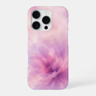 Watercolor Pink Lavender Blossom Abstract iPhone 16 Pro Case