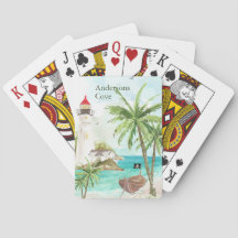 Watercolor Pirate Cove Summer