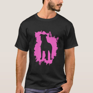 Watercolor Pitbull Cute Pitbull Art -New T-Shirt