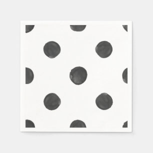 Watercolor Polka Dot Napkins
