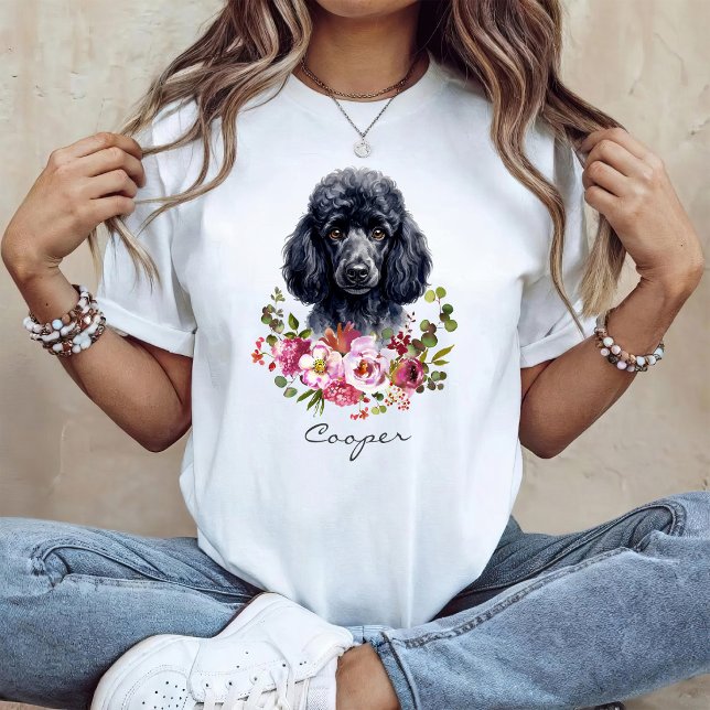 Watercolor Poodle T-Shirt (Creator Uploaded)