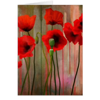 Watercolor Poppies