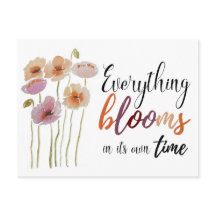 Watercolor Poppies - Everything blooms