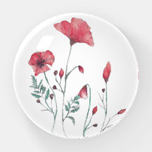 Watercolor Poppies