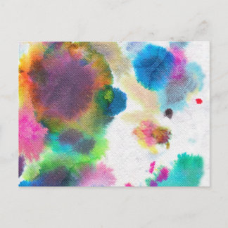 watercolor! postcard