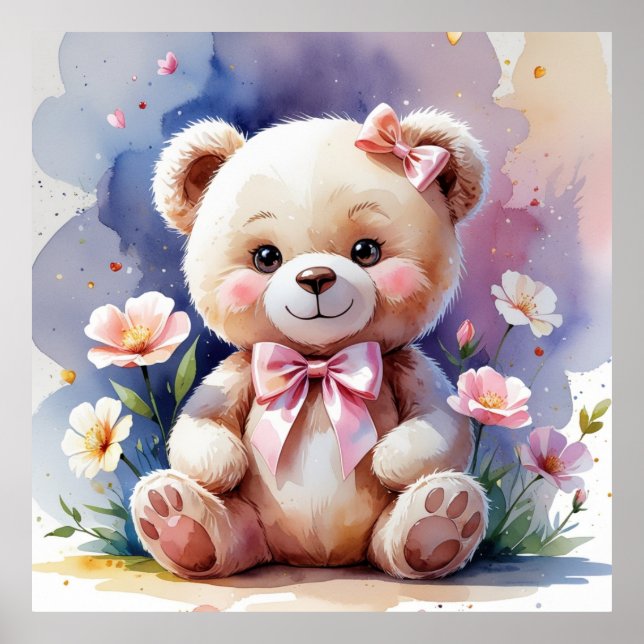 Watercolor  poster (Front)