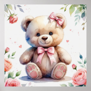 Watercolor poster