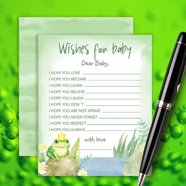 Watercolor Princess Frog  Wishes for Baby (Creator Uploaded)